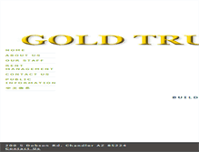 Tablet Screenshot of goldtrustrealty.com